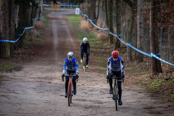 Mistrovství ČR cyklokros 2022 - Kolín trénink