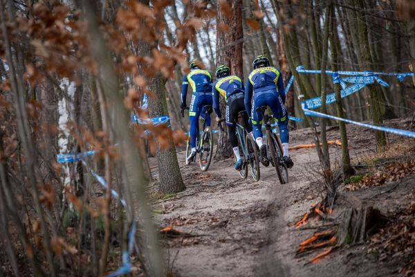 Mistrovství ČR cyklokros 2022 - Kolín trénink