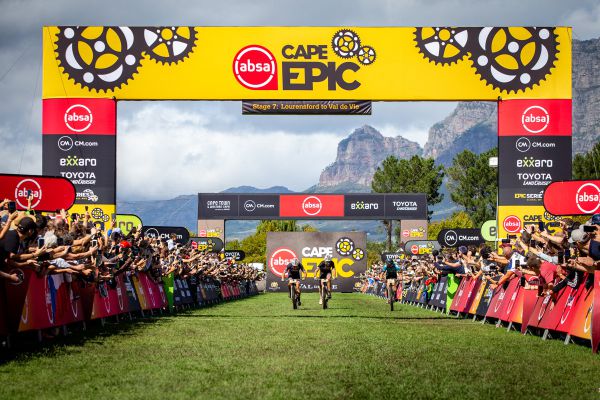 Cape Epic 2023 - 7. etapa - etapové vítězství pro Eggera a Bauma