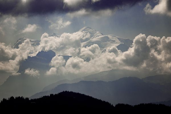 výhledy na Mont Blanc