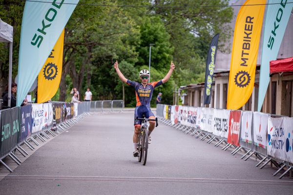 Hlinsko 2025 - junior Robert Mit vyhrl na trase 84 km