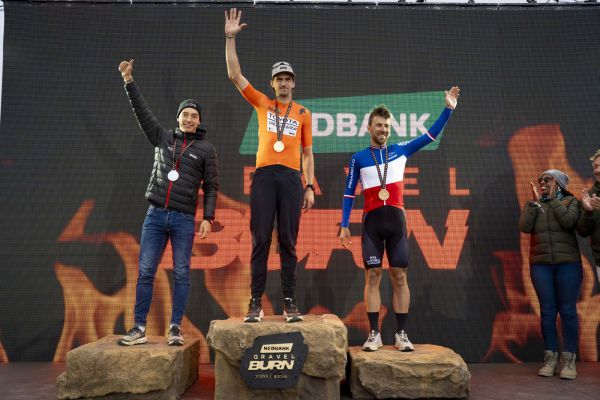 Gravel Burn 2025 - nejlep trojice mu