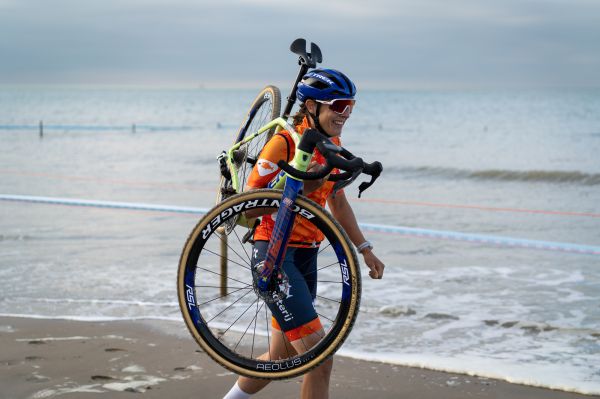 Mistrovstv Evropy v cyklokrosu - Middelkerke 2025 - trenink