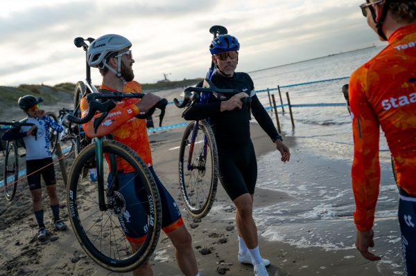 Mistrovstv Evropy v cyklokrosu - Middelkerke 2025 - trenink