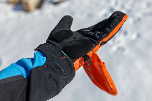 Zimn rukavice KLS Cape orange