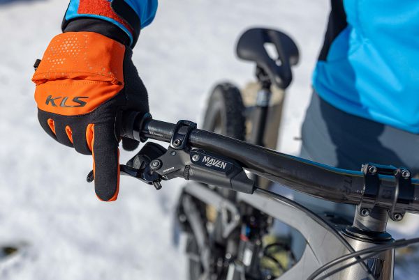 Zimn rukavice KLS Cape orange