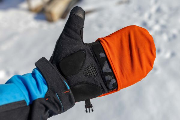 Zimn rukavice KLS Cape orange