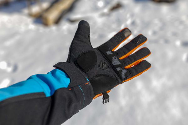 Zimn rukavice KLS Cape orange