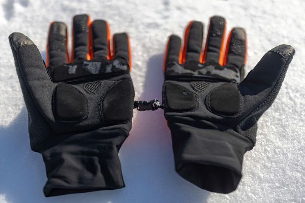 Zimn rukavice KLS Cape orange