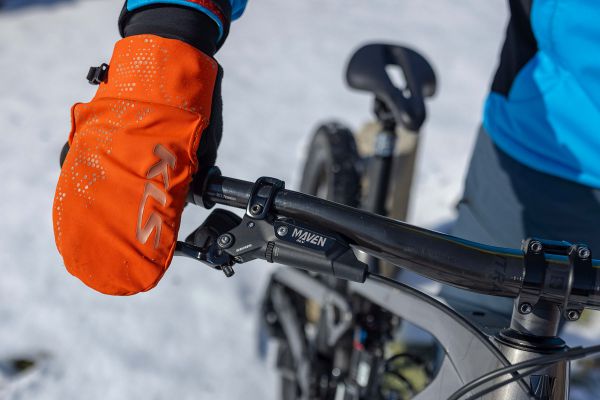 Zimn rukavice KLS Cape orange