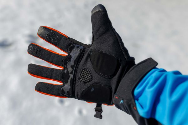 Zimn rukavice KLS Cape orange