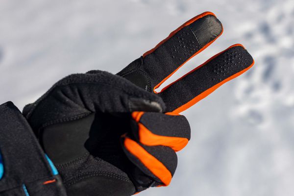 Zimn rukavice KLS Cape orange