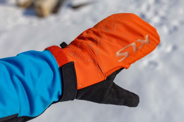 Zimn rukavice KLS Cape orange