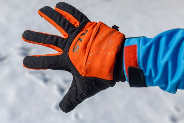 Zimn rukavice KLS Cape orange