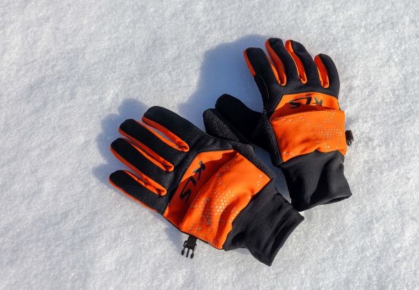 Zimn rukavice KLS Cape orange
