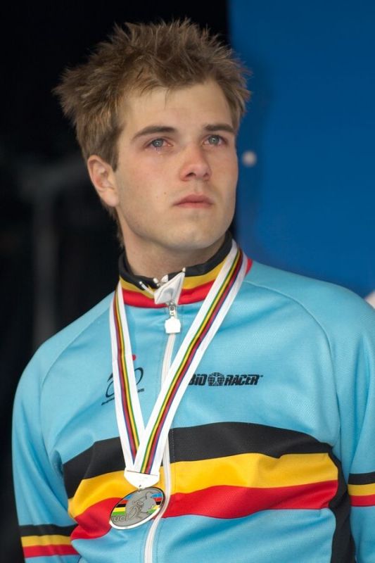 2. Albert Niels byl hodně zklamaný - Mistrovství světa v cyklokrosu 2007, Hooglede, BEL - kat. pod 23 let